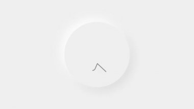 Ok imlecinin canlandırılmış sembolü. Kıvılcımlı fare tıklama sembolü. Teknoloji ve İnternet simgeleri canlandırması.