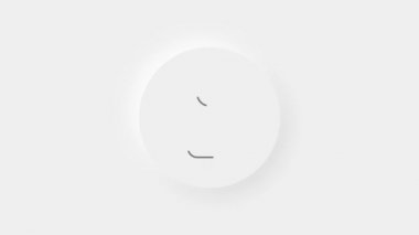 Beyaz arkaplanda izole hesap ekran simgesi oluştur.