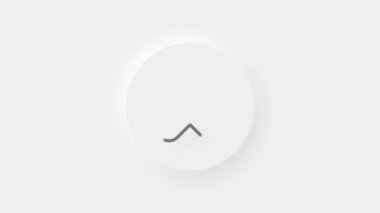 Çapraz işaretleme animasyonu, beyaz arkaplanda sembol yok. 4k