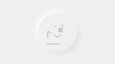 E- posta Simgesi. Beyaz arkaplanda izole edilmiş harflerle birlikte zarfı aç. 4K