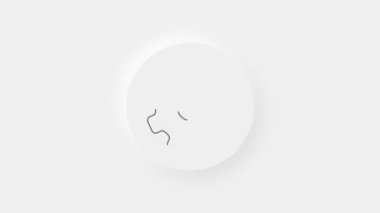 Beyaz arka planda dişli tekerlek simgeleri. 4k