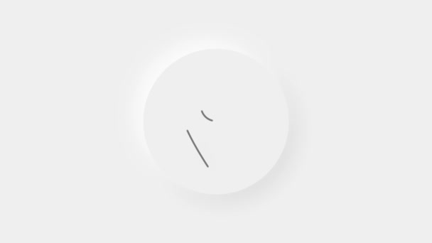 GPS location pointer animated icon. Location Pin icon. — Stockvideo