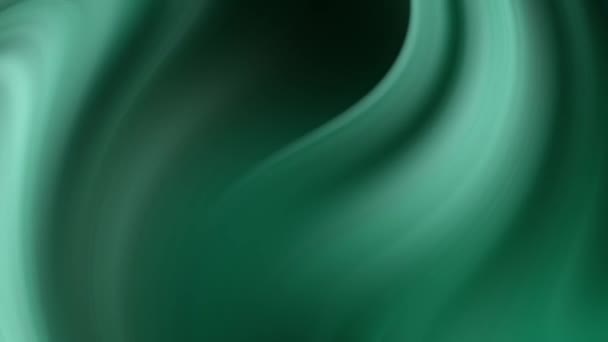 Vacker abstrakt bakgrund i gröna toner som representerar hastighet och handling. — Stockvideo