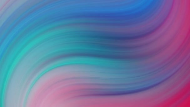 Multicolore couleurs dégradées colorées se déplacent cycliquement en boucle en douceur. 4k beau fond abstrait avec une animation en boucle sans couture en style motion design