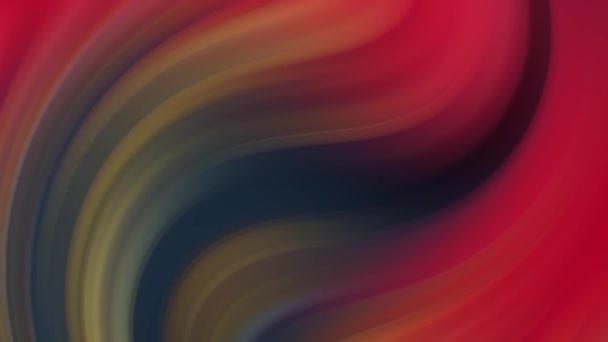 Los colores multicolores degradados cambian cíclicamente en bucle suavemente. 4k hermoso fondo abstracto con animación en bucle sin costura en el estilo de diseño de movimiento — Vídeos de Stock