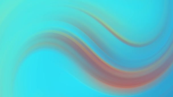 Multicolore couleurs dégradées colorées se déplacent cycliquement en boucle en douceur. 4k beau fond abstrait avec une animation en boucle sans couture en style motion design