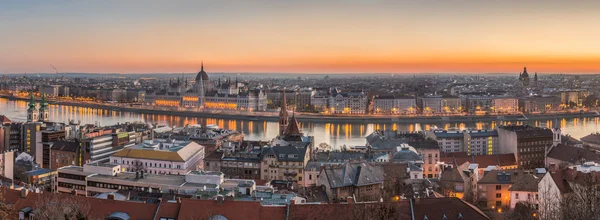 Panorama i budapest, Ungern — Stockfoto