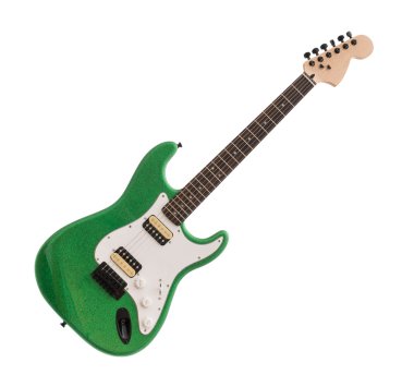 Yeşil elektro gitar