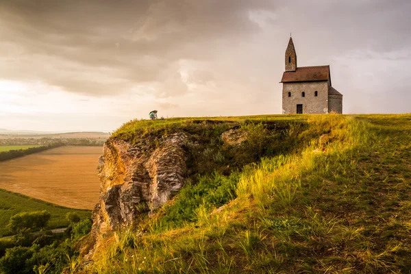 Ancienne église romaine à Drazovce, Slovaquie — Photo