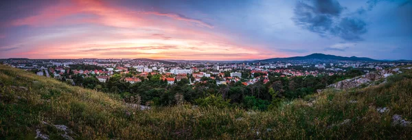 Panorama of the City of Nitra — Stock Photo, Image
