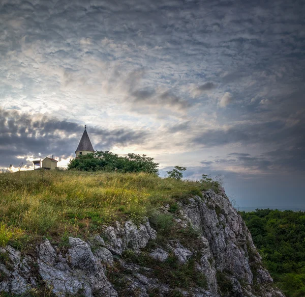 Calvario sulla collina — Foto Stock