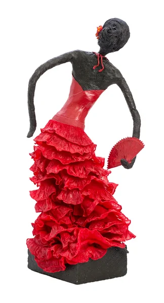 Flamenco dansare staty — Stockfoto