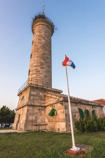 イストリア半島、クロアチア サヴドリアの灯台 — ストック写真