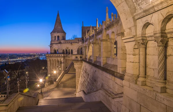 Fisherman's Bastion in Budapest, Hungary — Stock Photo, Image