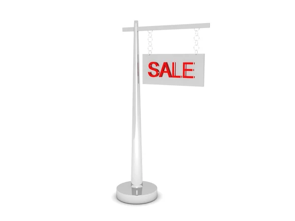 Sign board with sale text — Stock Photo, Image