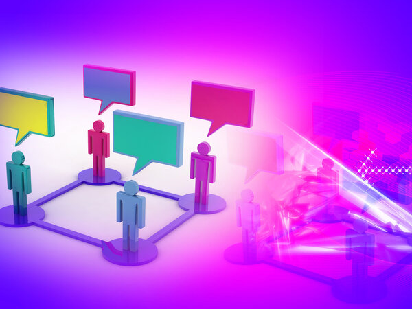 Social network circle