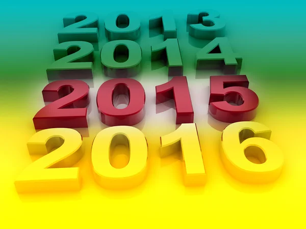 2015 new year — Stock Photo, Image