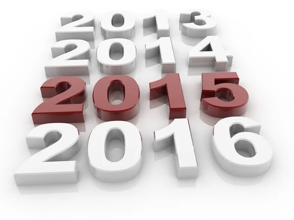 2015 new year — Stock Photo, Image