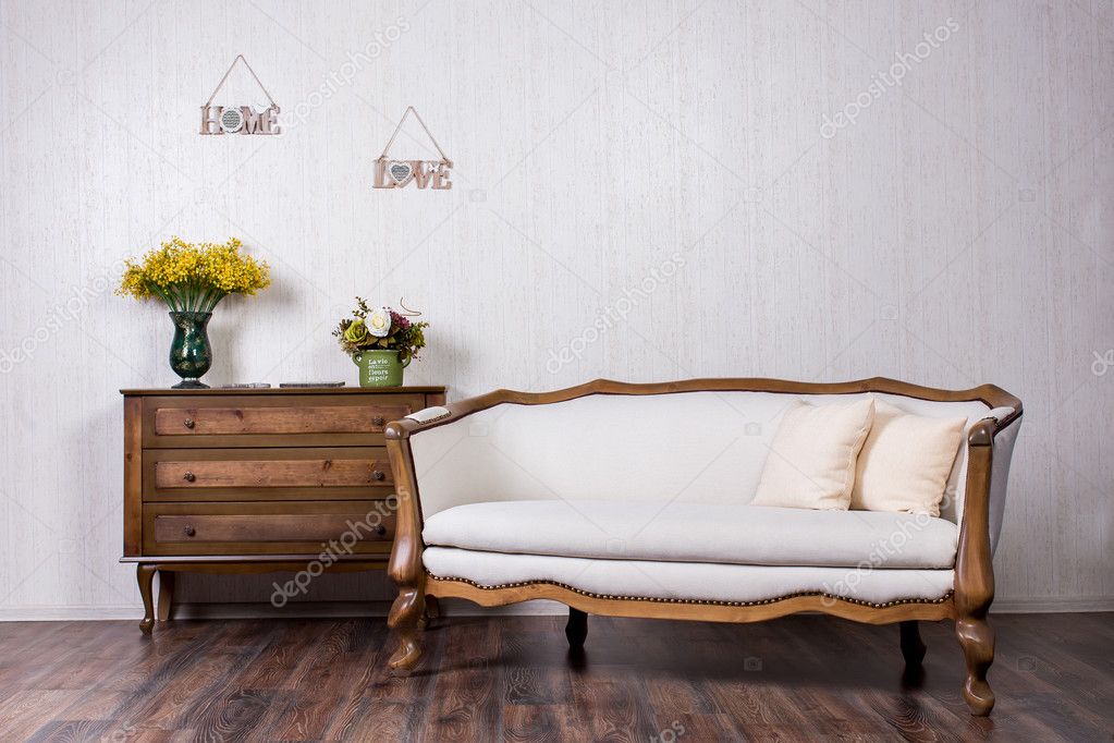 Coach And Dresser In Home Inrerrior Stock Photo C Vasilisapetruk
