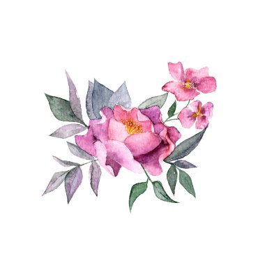 Güllü tebrik kartı