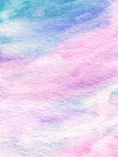 Watercolor Abstract Background Watercolor Landscape Sky — Stock Photo, Image