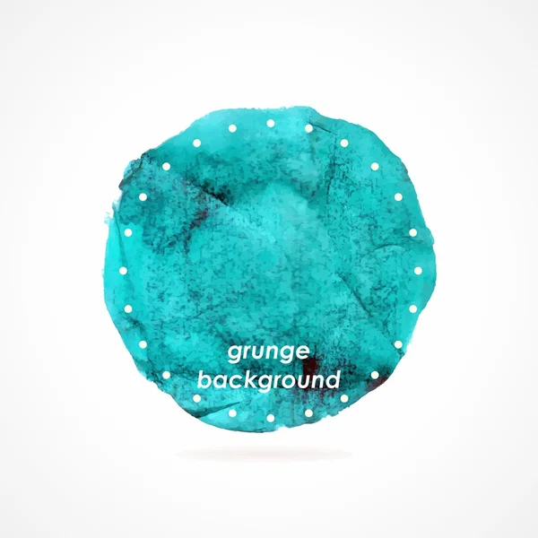 Grunge sticker. Blue grunge banner. — Stock Vector