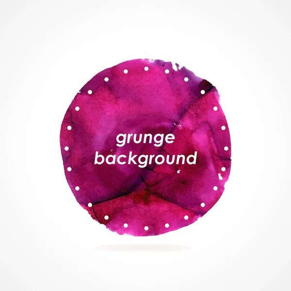 Adesivo Grunge. Banner grunge rosa . — Vetor de Stock
