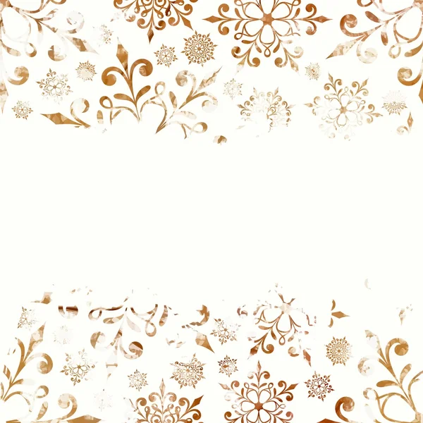 Christmas background with snowflakes. — Stock Vector