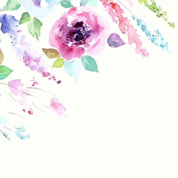 Fondo floral. — Vector de stock