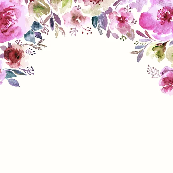 Fondo floral. — Archivo Imágenes Vectoriales