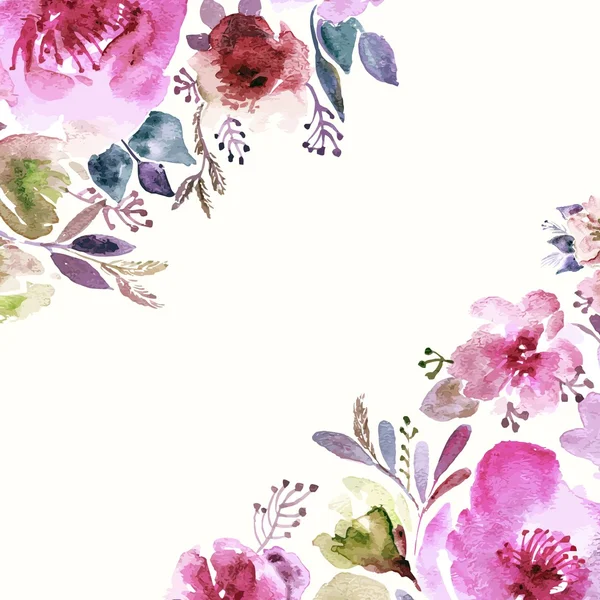 Fundo floral. — Vetor de Stock