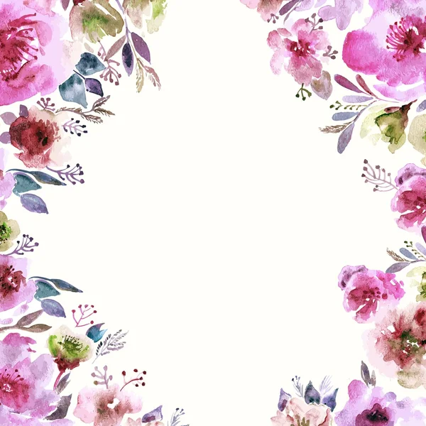 Fondo floral. — Archivo Imágenes Vectoriales