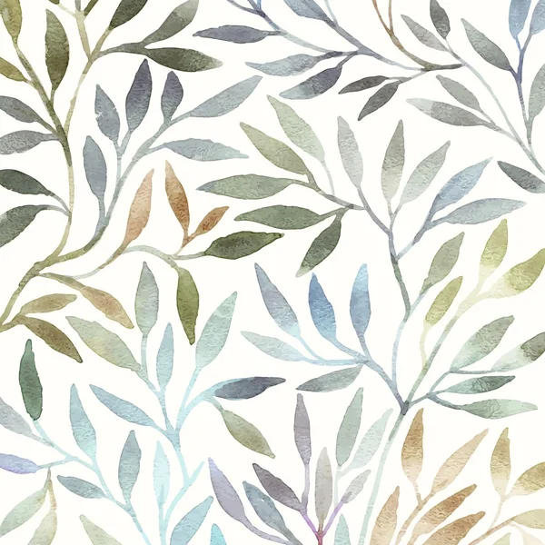 Aquarela fundo floral . — Vetor de Stock