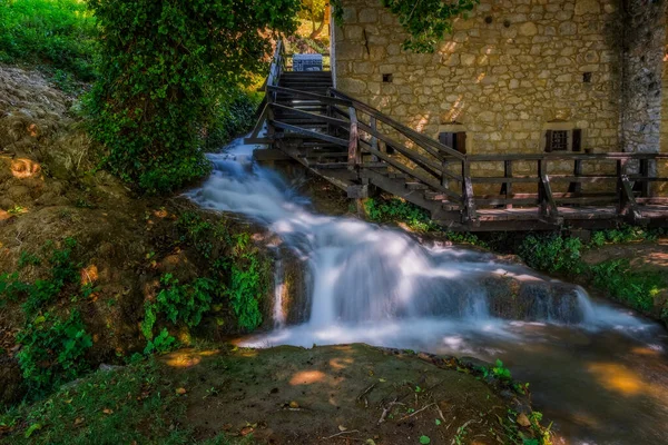 Waterfalls Krka National Park Dalmatia Croatia View Krka National Park — Stock Photo, Image