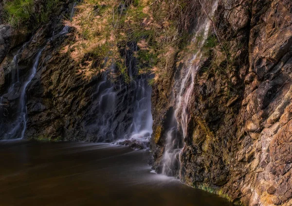 Cascada Artificial Tekirova Turquía Hermoso Día Mayo 2021 Foto Tomada — Foto de Stock