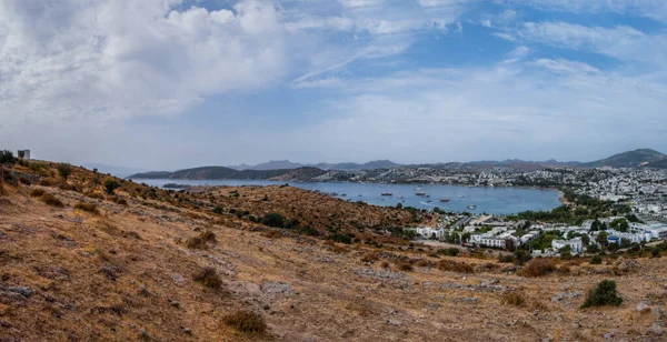 Bodrum Turquía Octubre 2020 Vista Desde Costa Bodrum Bodrum Uno — Foto de Stock