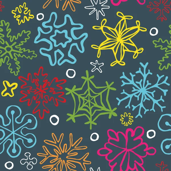 Christmas seamless pattern — Stock Vector