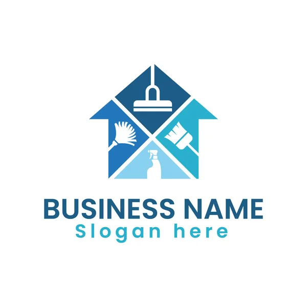 modern ev ve bina temizleme logo şablonu vektör 01