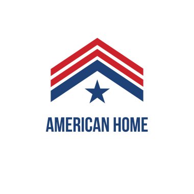American Home logo vektör şablonu