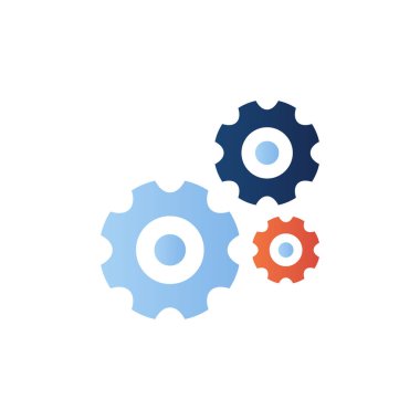 İçerik Yönetimi simgesi vektörde. Logotype