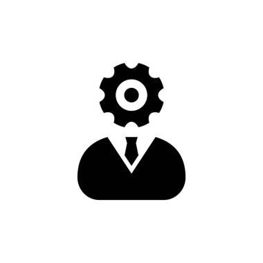 Vektör içinde danışmanlık ikonu. Logotype