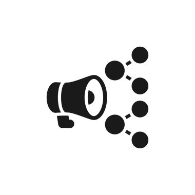 Viral Pazarlama ikonu. Logotype