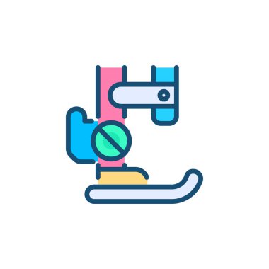 Vektör olarak Parça simgesi dikiliyor. Logotype