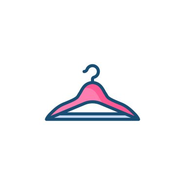 Askı simgesi vektörde. Logotype