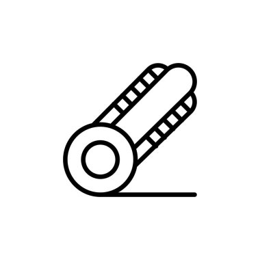 Roller Cutter ikonu. Logotype