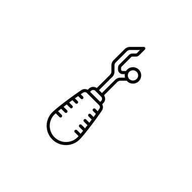 Karındeşen simgesi vektörde. Logotype