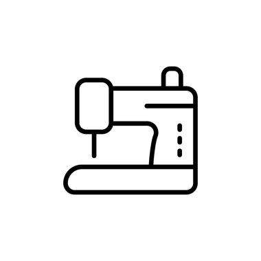 Nakış Makinesi simgesi vektörde. Logotype