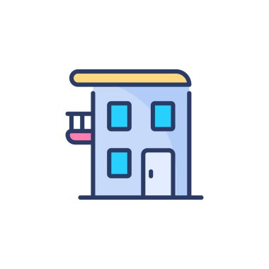 Daire simgesi vektörde. Logotype