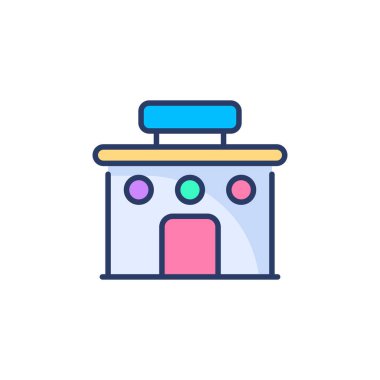 Karakol ikonu vektör olarak. Logotype