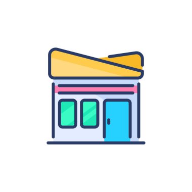 Vektör cinsinden sinema simgesi. Logotype